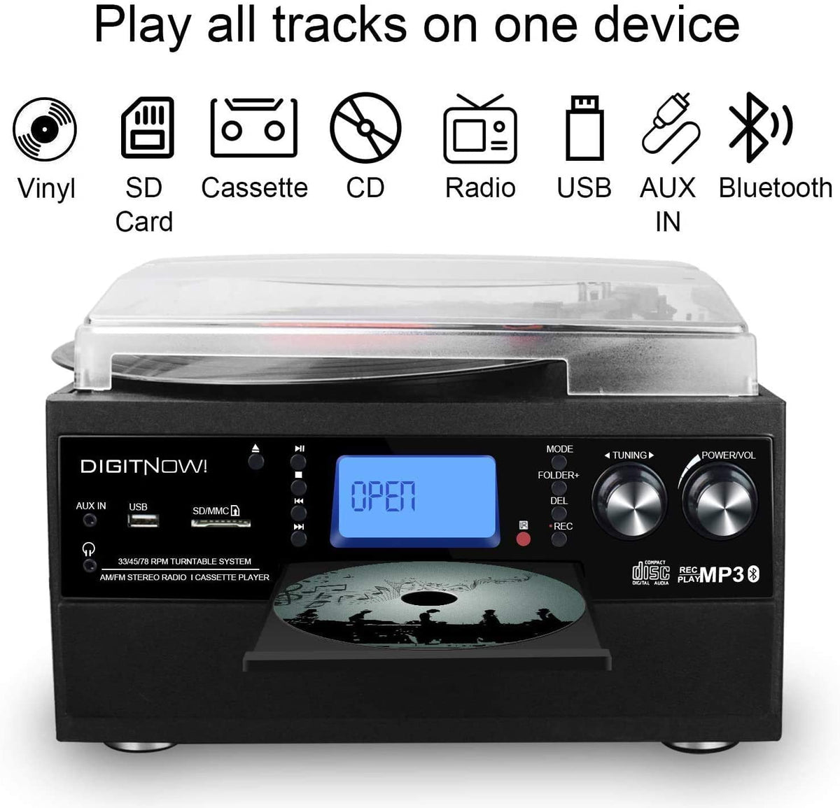 A Comprehensive Review of the DIGITNOW Bluetooth Record Player