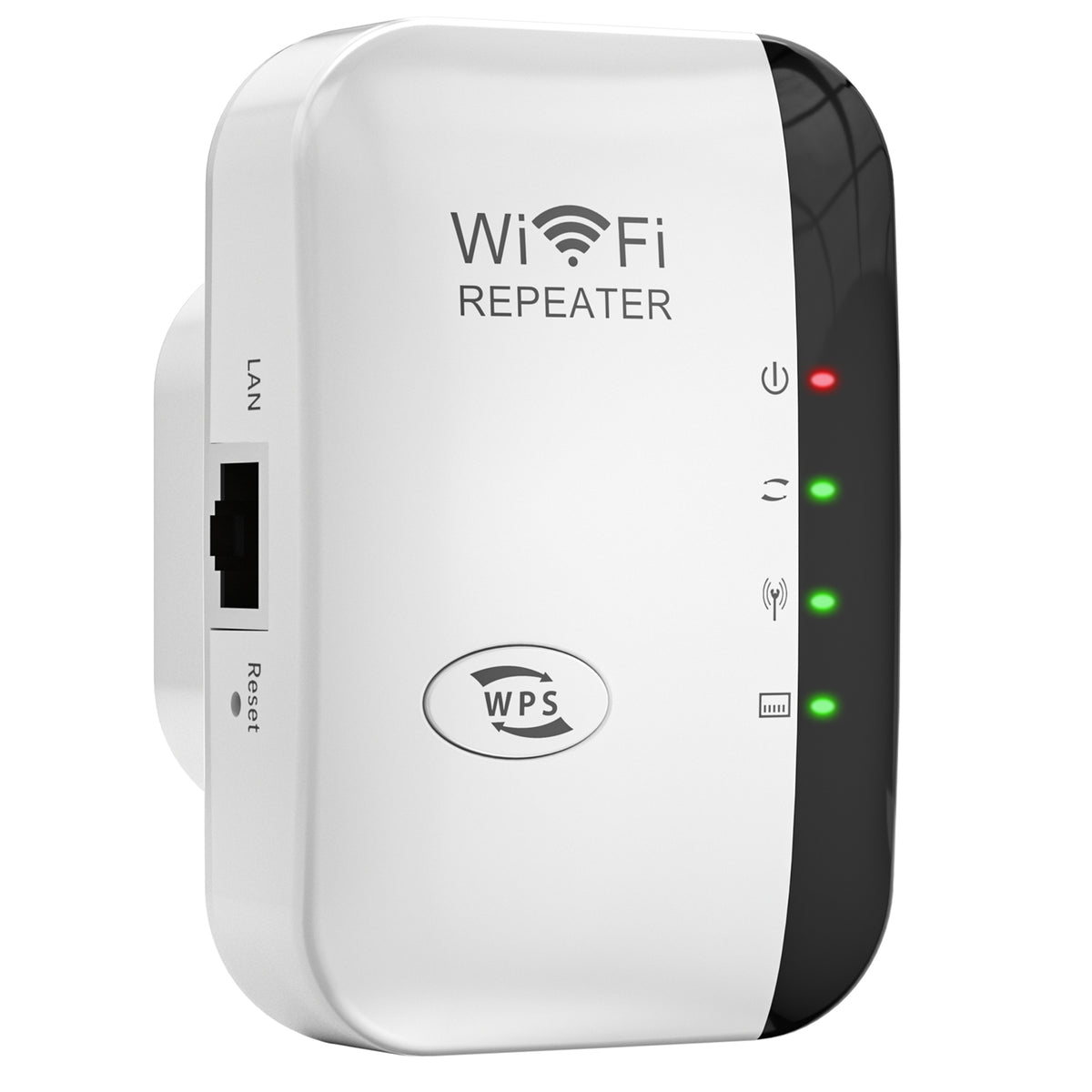 2.4G WiFi Repeater,Wifi Range Extender Signal Booster Up to 300Mbps
