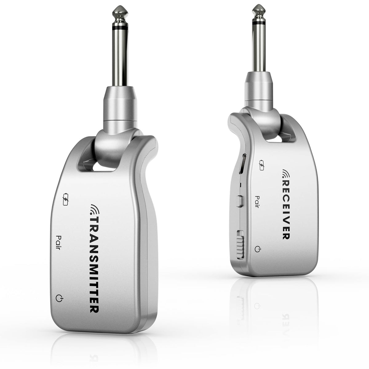 2.4G Wireless Guitar Transmitter Receiver with USB 6 Channels Transmission