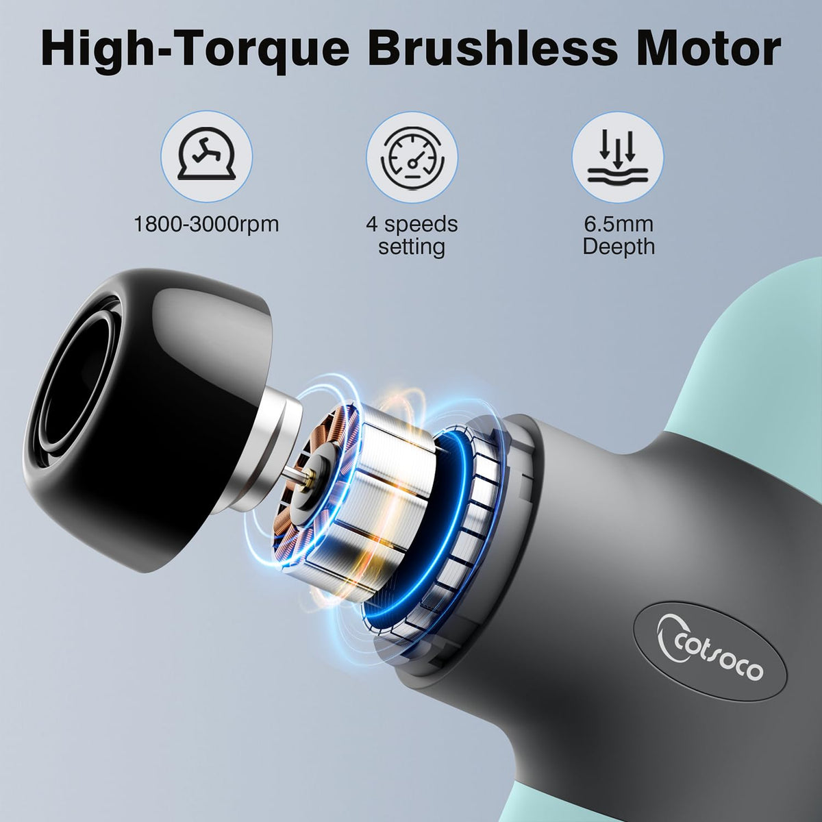 Digitnow Massage Gun on Sale – Silicone Muscle Massage Gun for Sweaty Hands