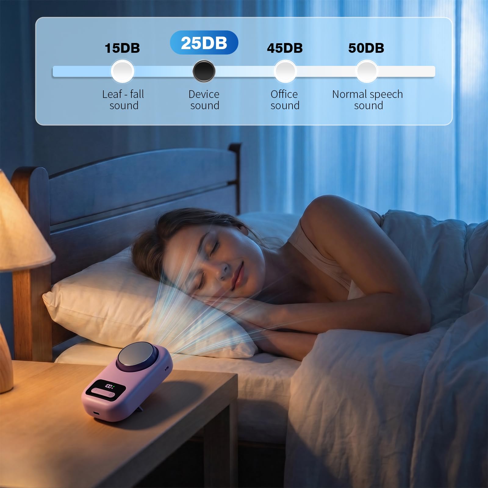 Morelax Portable Neck Fan with Ice Cooling,Rechargeable Handheld Desk Use