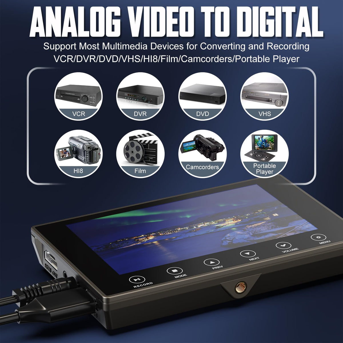 Digitnow-Best VHS to Digital Converter – VHS to DVD Converter