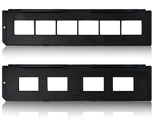 1 Pack Spare 135 Slide Holder and 1 Pack Spare 35mm Film Holder for Slide/Film Scanner