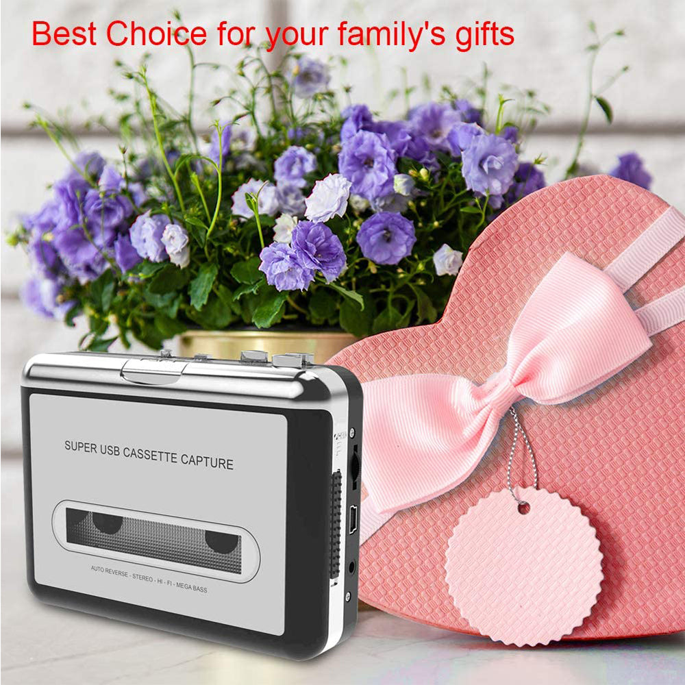Cassette Player-Cassette Tape to MP3 CD Converter