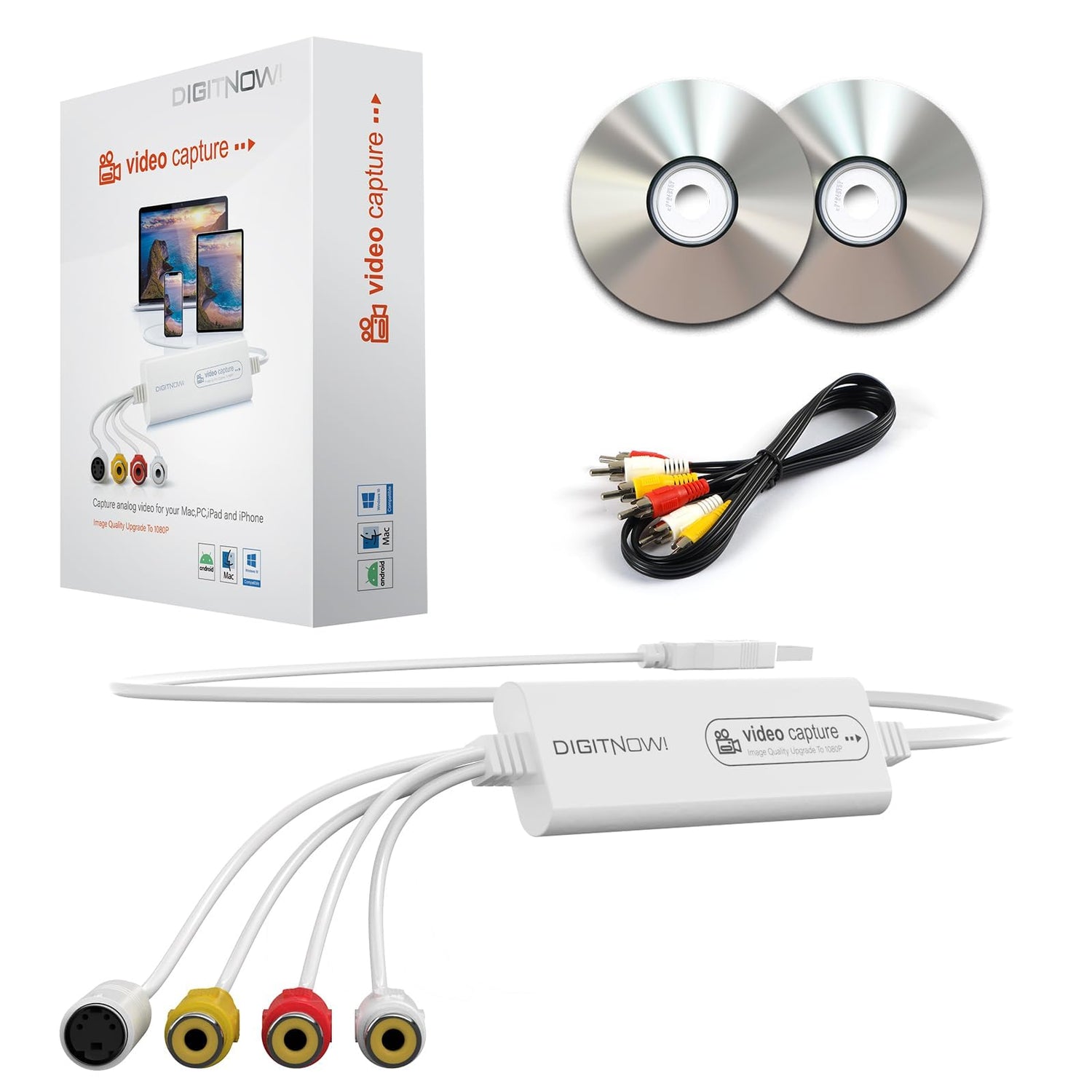 Digitnow VHS to Digital Converter for Simple Analog Video Preservation