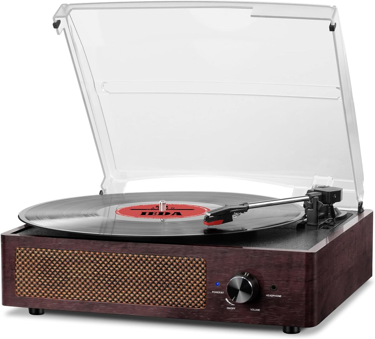 Digitnow Bluetooth Record Player – Vinyl Player with Speakers