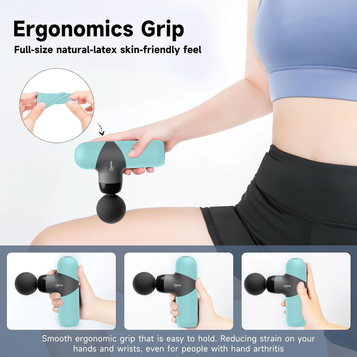 Digitnow Massage Gun on Sale – Silicone Muscle Massage Gun for Sweaty Hands