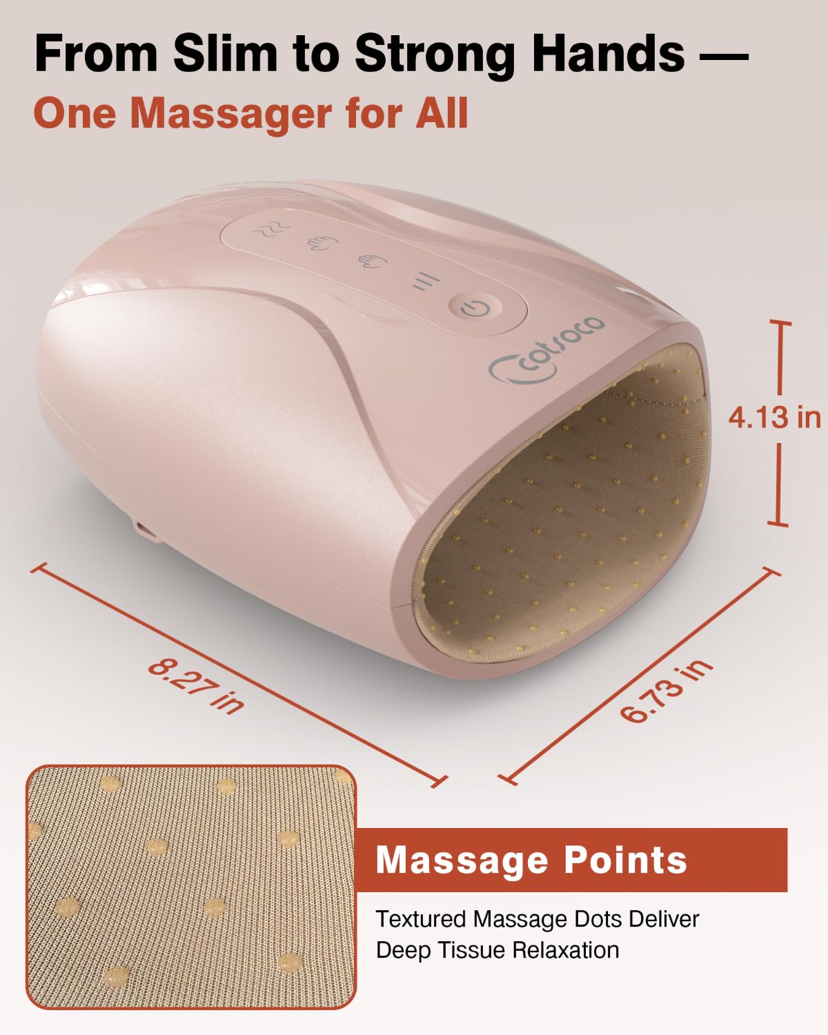 cotsoco Hand Massager with Heat and Compression Birthday Gifts for Women