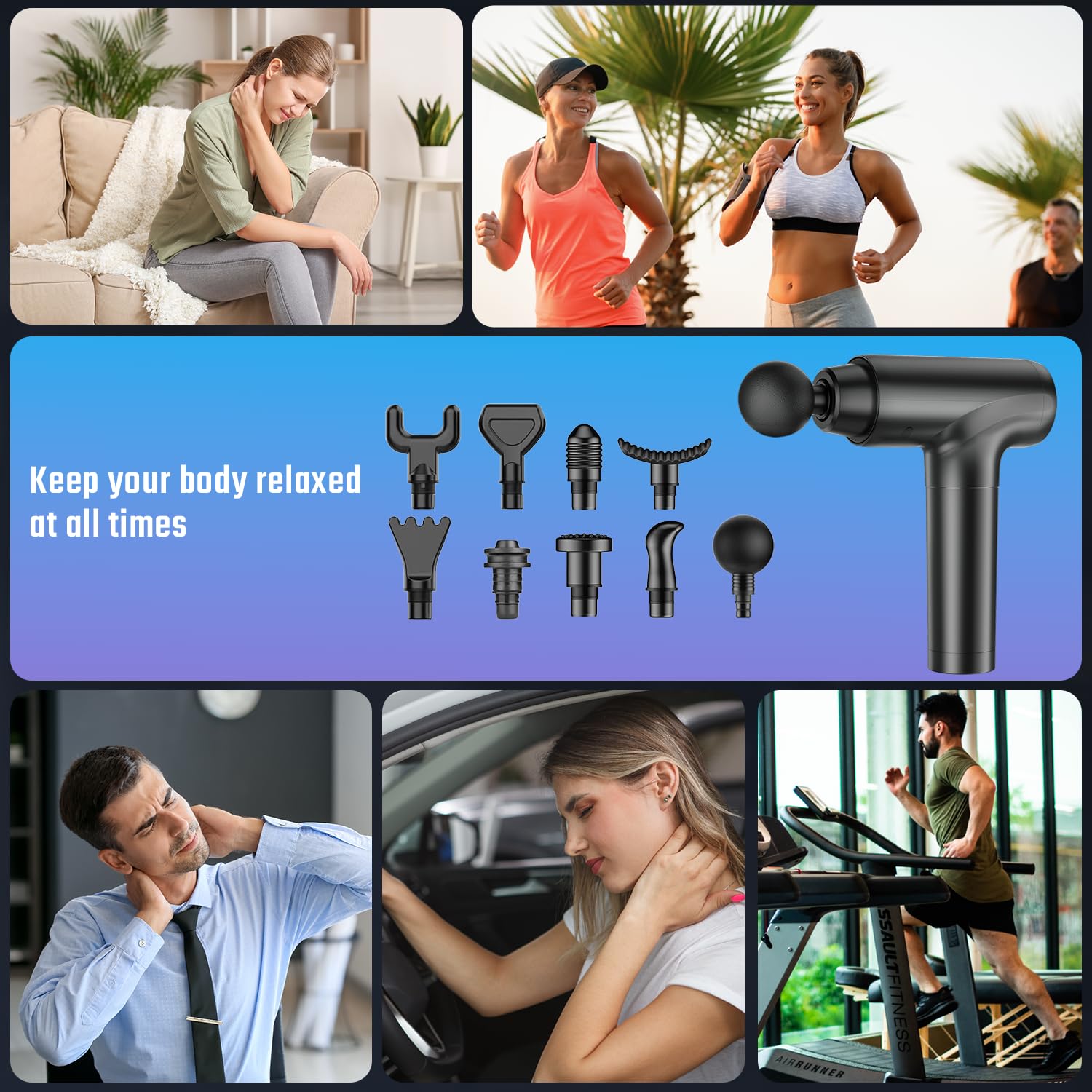 Digitnow Massage Gun for Sale – 20-Speed Body Massager with USB-C Charging