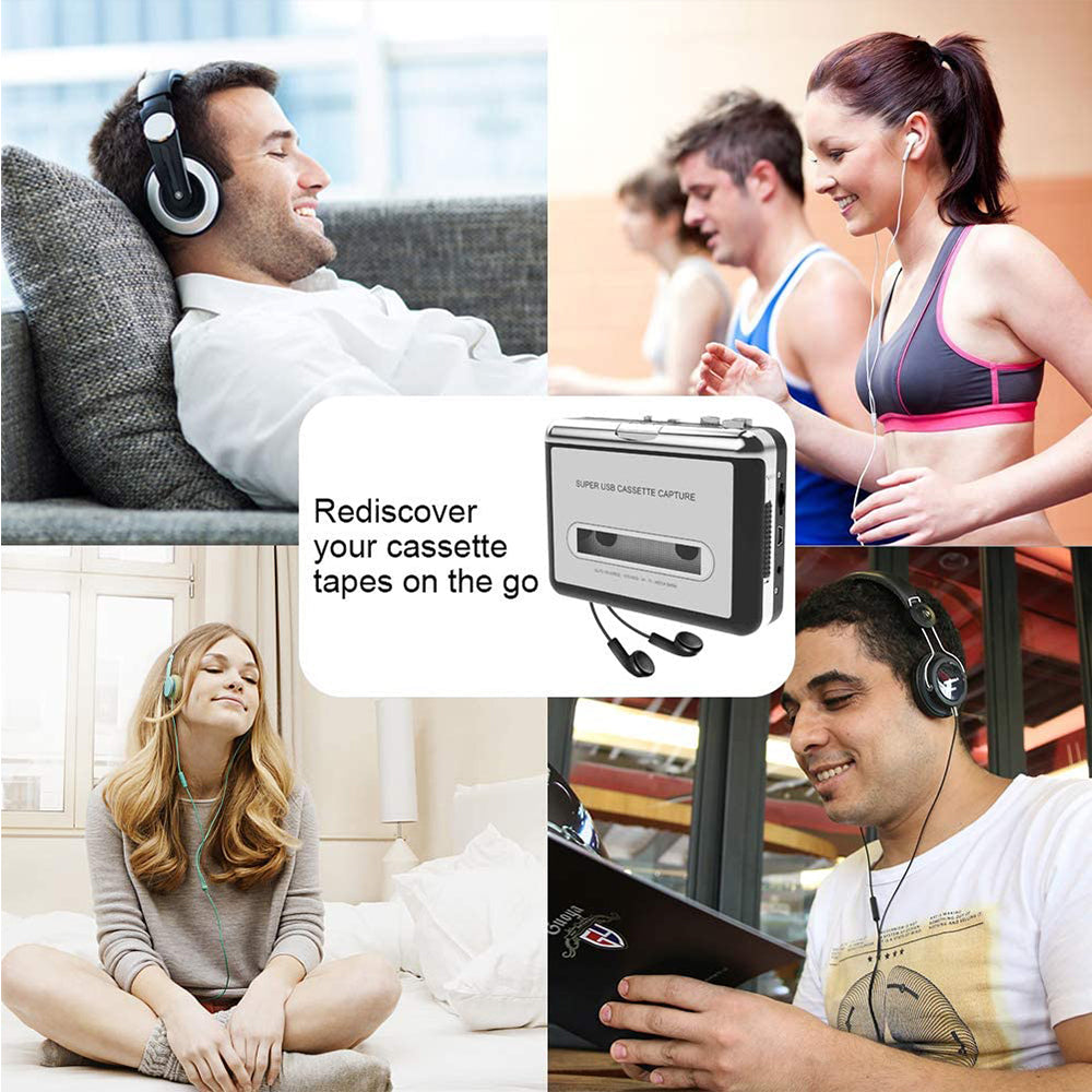 Cassette Player-Cassette Tape to MP3 CD Converter